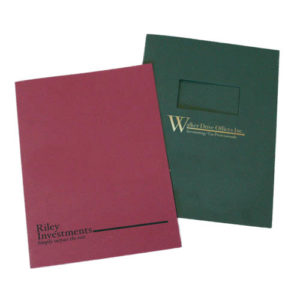 9 x 12 1 Piece Report Covers Folders - Manilla Smooth 150#